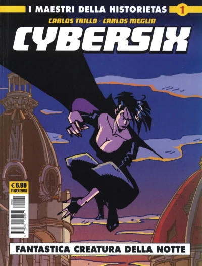 Cover of Cybersix 1: Fantastica creatura della notte