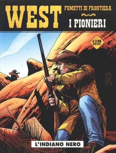 Cover of West - Fumetti di frontiera 3: I pionieri: L'indiano nero