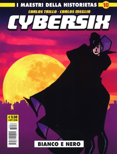Cover of Cybersix 10: Bianco e nero