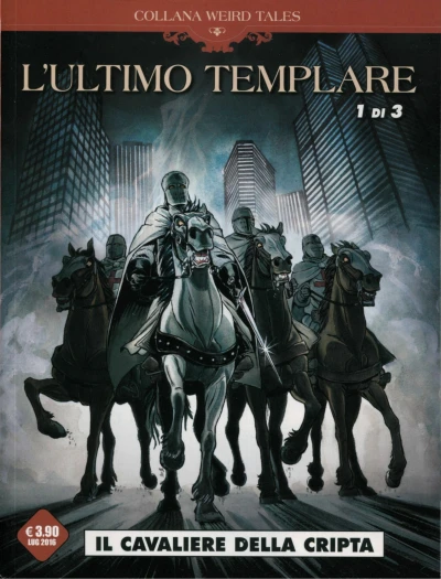 Cover of L'ultimo templare 1: Il cavaliere della cripta