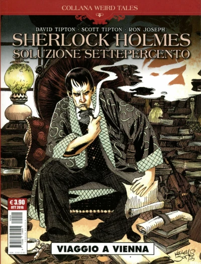 Cover of Sherlock Holmes soluzione settepercento: Viaggio a Vienna