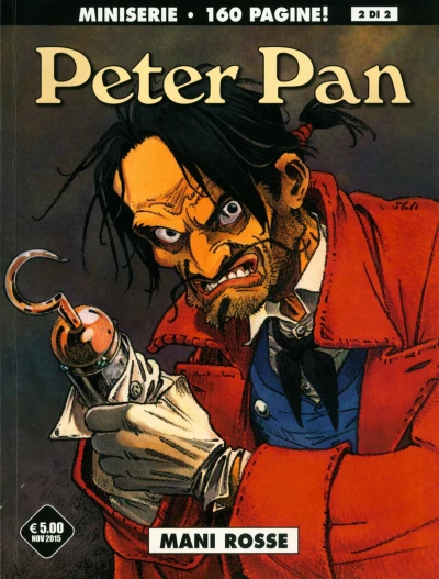 Cover of Peter Pan 2: Mani rosse