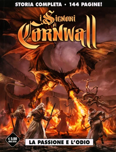 Cover of I signori di Cornwall: La passione e l'odio