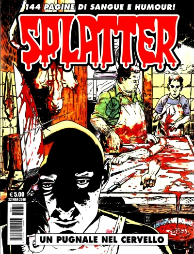 Cover of Splatter 2: Un pugnale nel cervello