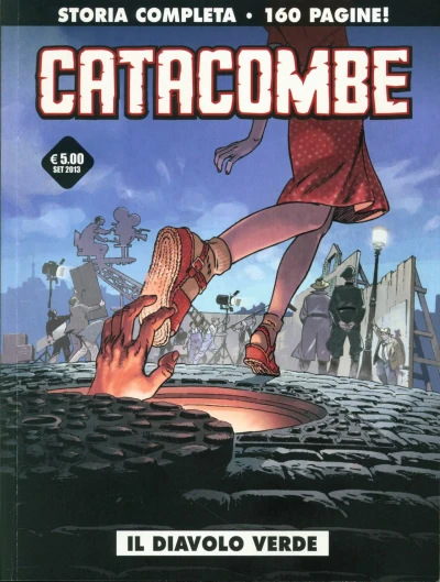 Cover of Catacombe: Il diavolo verde