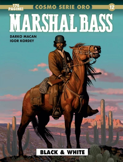 Cover of Marshal Bass 1: Black & white