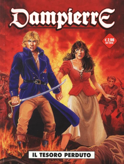 Cover of Dampierre 4: Il tesoro perduto