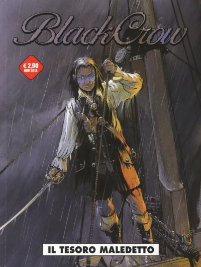 Cover of Black Crow 1: Il tesoro maledetto