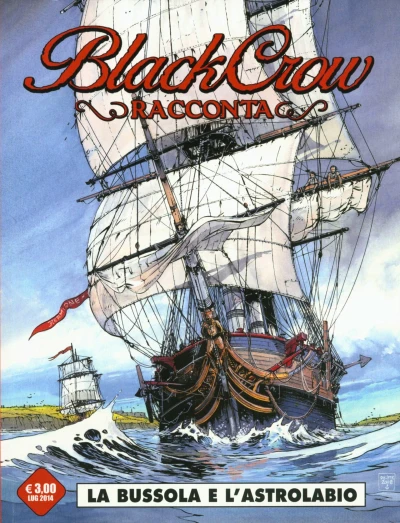 Cover of Black Crow racconta 3: La bussola e l'astrolabio
