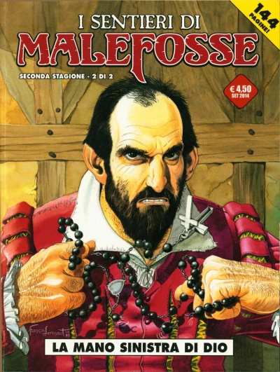 Cover of I sentieri di Malefosse 5: La mano sinistra di dio