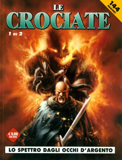Cover of Le crociate 1: Lo spettro dagli occi d'argento