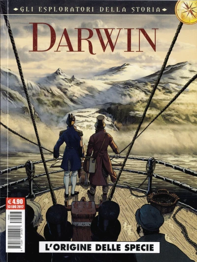 Cover of Gli esploratori della storia 2: Darwin: L'origine delle specie