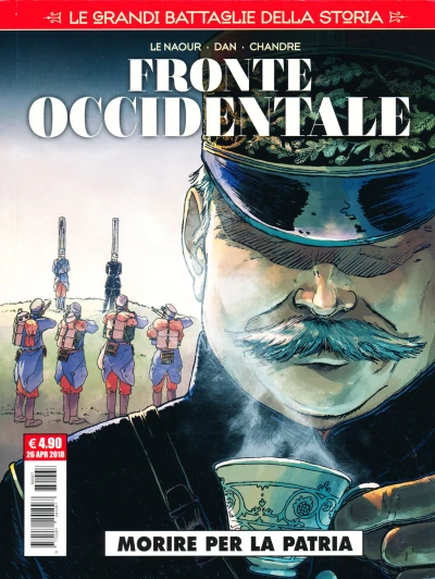Cover of Le grandi battaglie della storia 7: Fronte Occidentale: Morire per la patria