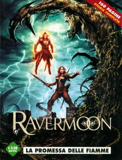Cover of Ravermoon: La promessa delle fiamme