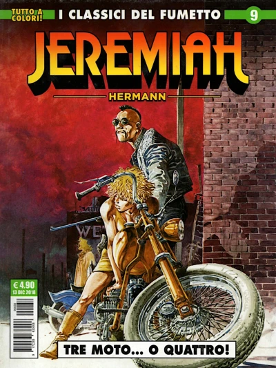 Cover of Jeremiah 9: Tre moto... o quattro!