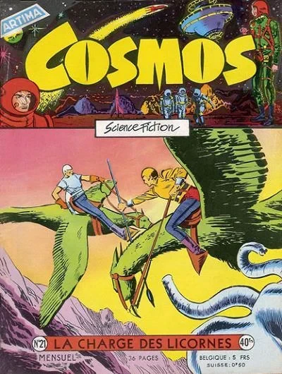 Cover of La charge des licornes
