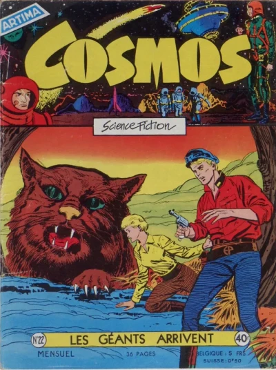Cover of Les géants arrivent