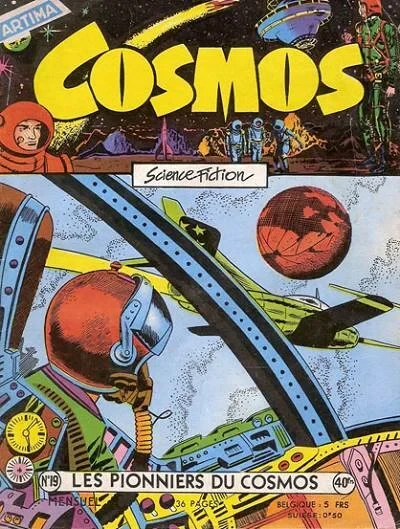 Cover of Les pionniers du cosmos