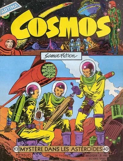 Cover of Mystère dans les astéroïdes