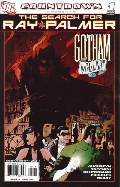 Cover of Countdown Presents: The Search for Ray Palmer: Gotham by Gaslight Vol 1 1