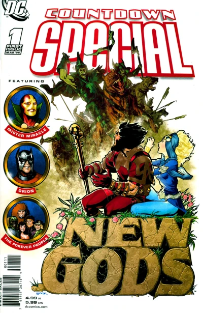 Cover of Countdown Special: The New Gods