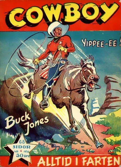 Cover of Buck Jones: Alltid I Farten