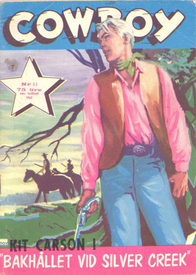 Cover of Kit Carson I "Bakhallet vid Silver Creek"