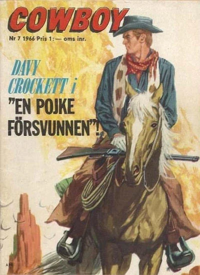 Cover of Davy Crockett i "En Poike Forsvunnen"