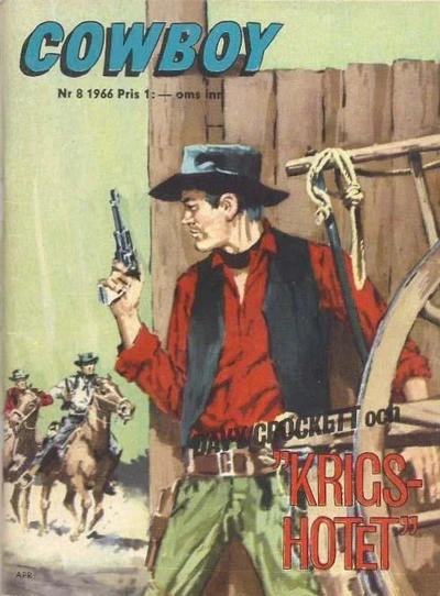 Cover of Davy Crockett och "Krigs Hotet"