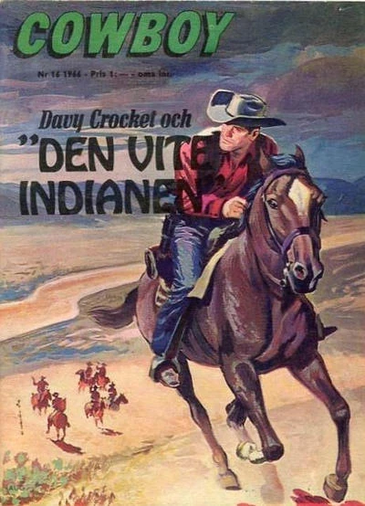 Cover of Davy Crockett och "Den Vite Indianen"