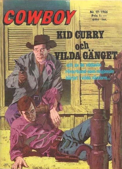 Cover of Kid Curry och Vilda Ganget