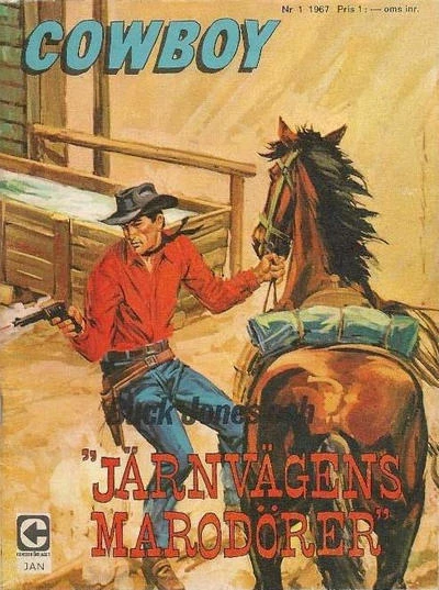 Cover of Buck Jones och "Jarnvagens Marodorer"