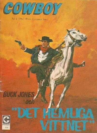 Cover of Buck Jones och "Det Hemliga Vittnet"