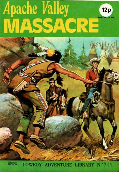 Cover of Apache Valley Massacre