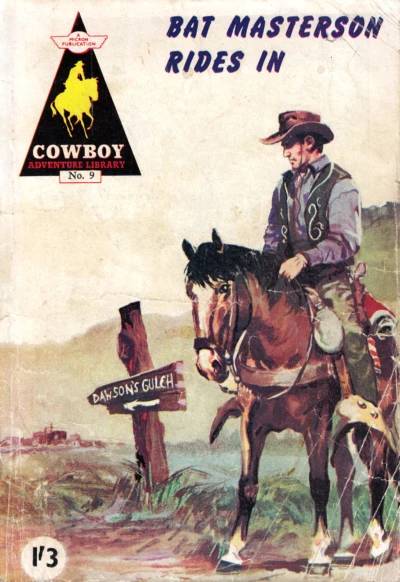 Cover of Bat Masterson Rides In