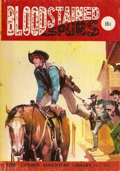 Cover of Bloodstained Spurs