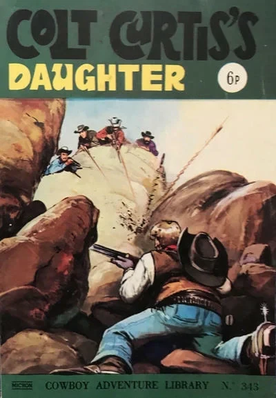 Cover of Colt Curtis's Daughter