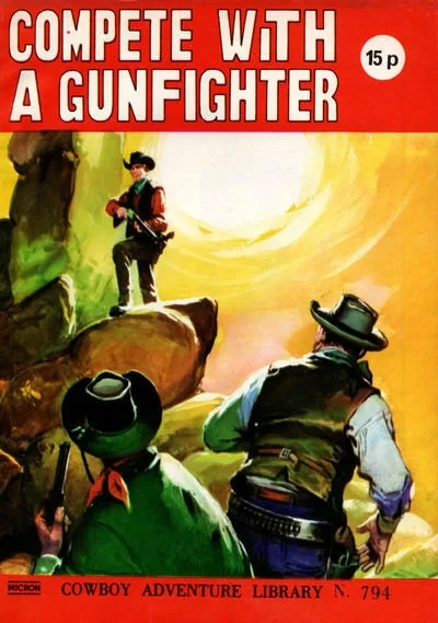 Cover of Compete With A Gunfighter