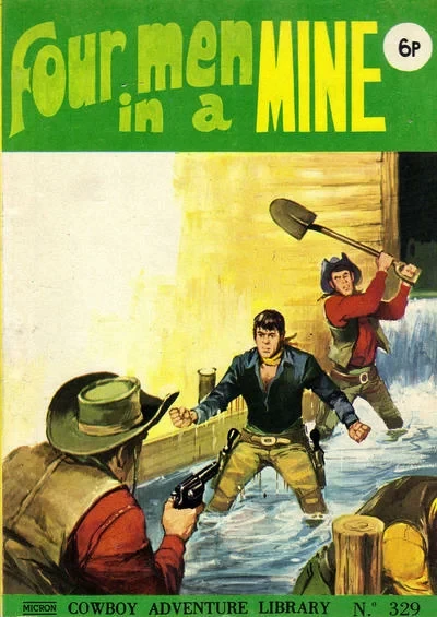 Cover of Four Men In A Mine