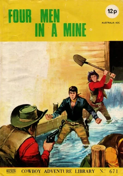 Cover of Four Men In A Mine