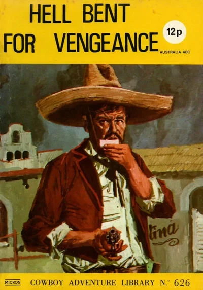 Cover of Hell Bend For Vengeance