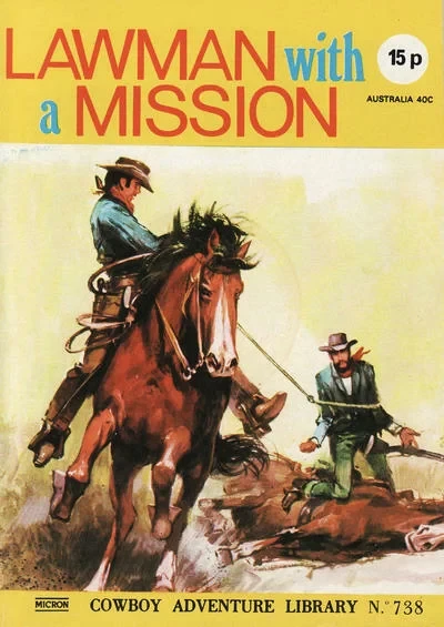 Cover of Lawman With A Mission