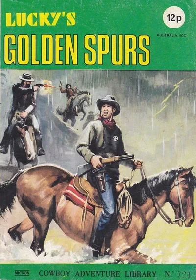 Cover of Lucky's Golden Spurs