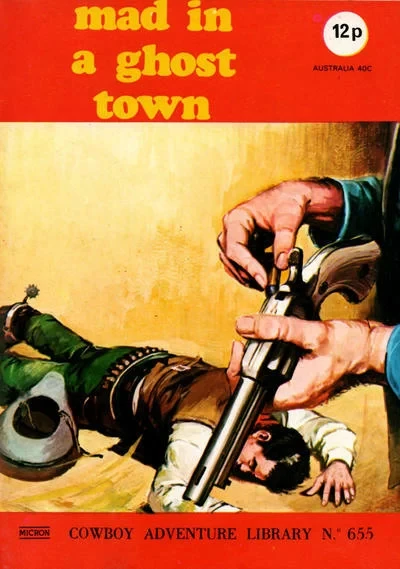 Cover of Mad In A Ghost Town