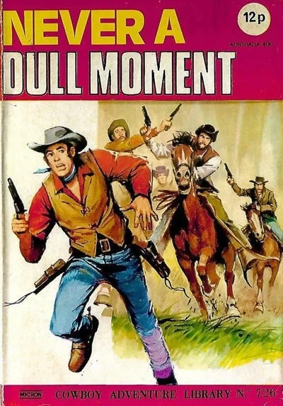 Cover of Never A Dull Moment