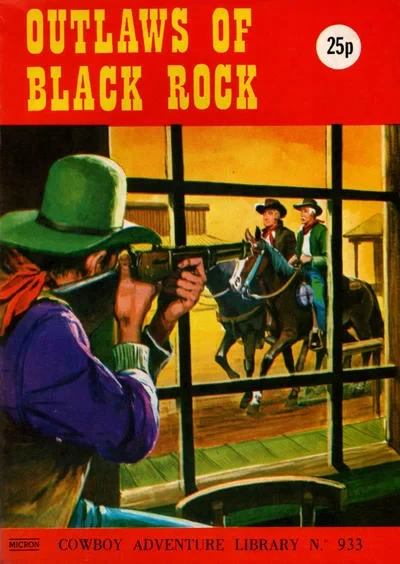 Cover of Outlaws Of Black Rock