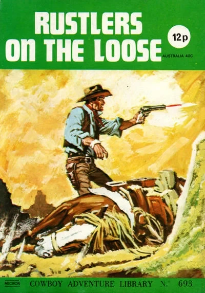 Cover of Rustlers On The Loose