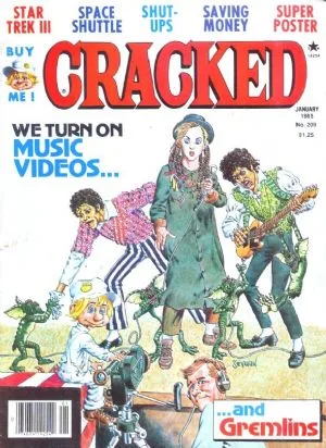 Cover of We Turn on Music Videos... ...and Gremlins
