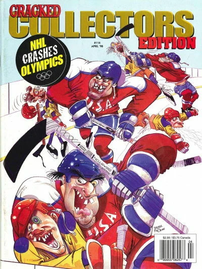 Cover of NHL Crashes Olympics