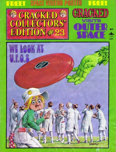 Cover of Cracked Visits Outer Space